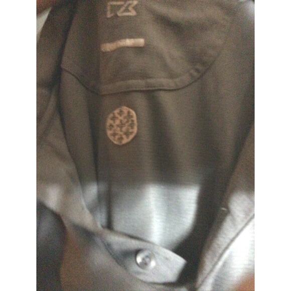 DryTec Golf Men's Short Sleeve Polo Shirt Gray Knit P- XL Tableau Cutter & Buck - Picture 2 of 3